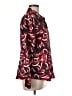 Notations 100% Polyester Print Red Long Sleeve Blouse Size M - photo 4
