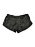 SOFFE 100% Polyester Paisley Black Shorts Size S - photo 1
