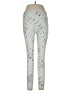 Fabletics Print Silver Active Pants Size L - photo 1