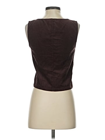 Madewell Corduroy Sleeveless Crop Top (view 2)