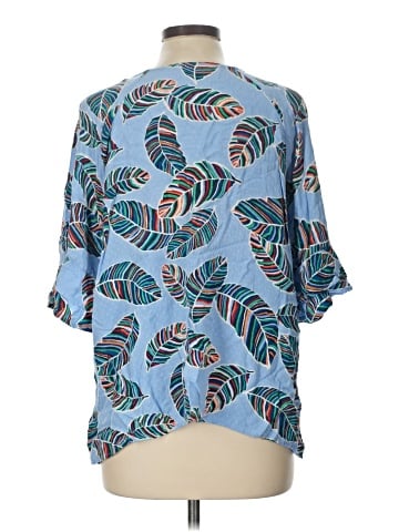 Democracy 3/4 Sleeve Blouse (view 2)