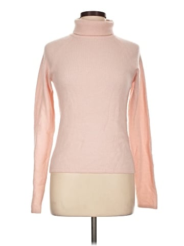 Aqua Cashmere Pullover Sweater (view 1)