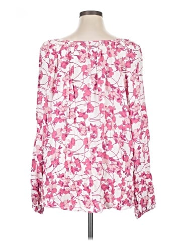 a.n.a. A New Approach Long Sleeve Blouse (view 2)
