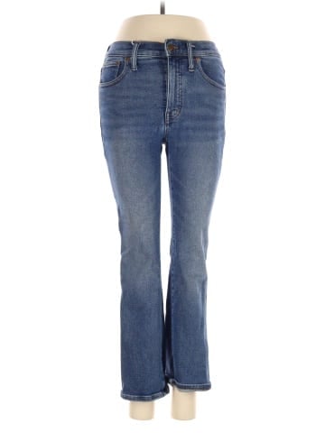 Madewell Cali Demi-Boot Jeans in Bodney Wash (view 1)