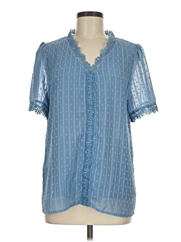 Unbranded Short Sleeve Blouse (view 1)