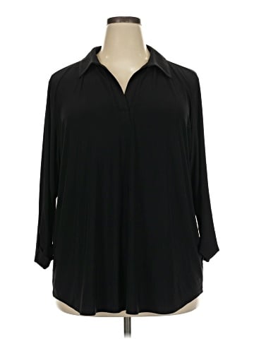 Jones New York Signature 3/4 Sleeve Blouse (view 1)