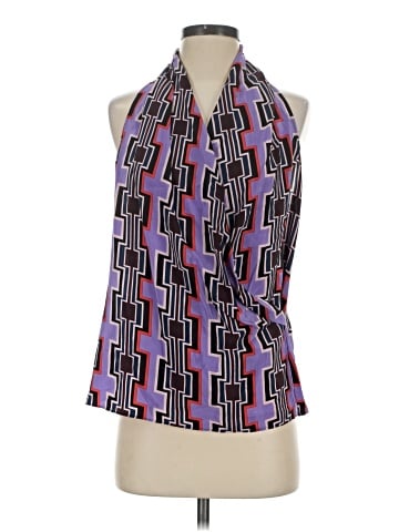Trina Turk Sleeveless Silk Top (view 1)