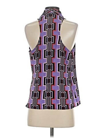 Trina Turk Sleeveless Silk Top (view 2)