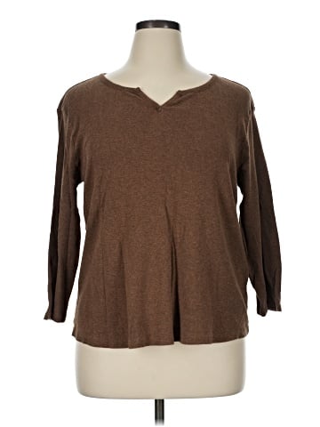 Chico's 3/4 Sleeve T-Shirt (view 1)