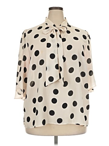 ELOQUII 3/4 Sleeve Blouse (view 1)