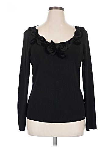 Dana Buchman Long Sleeve T-Shirt (view 1)