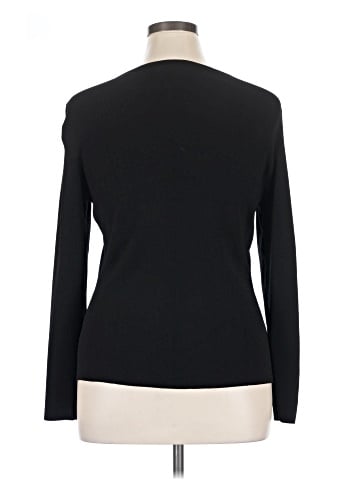 Dana Buchman Long Sleeve T-Shirt (view 2)