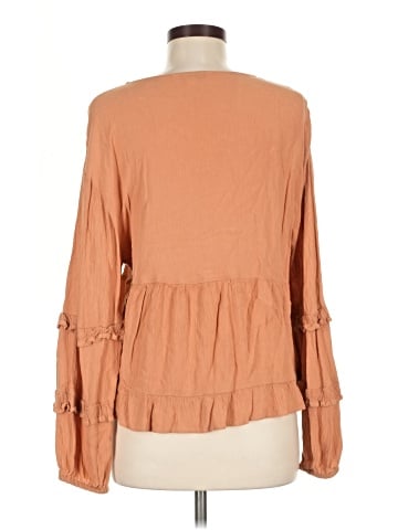 American Eagle Outfitters 3/4 Sleeve Blouse (view 2)