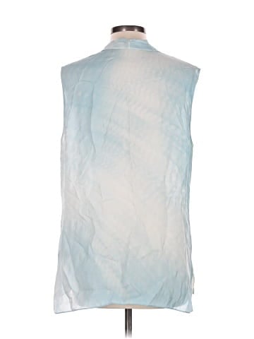 Elie Tahari Sleeveless Silk Top (view 2)