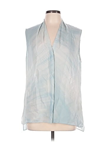Elie Tahari Sleeveless Silk Top (view 1)