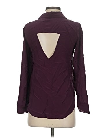 Chaser Long Sleeve Silk Top (view 2)