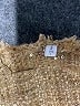 Chico's 100% Polyester Tweed Gold Jacket Size Lg (2) - photo 6