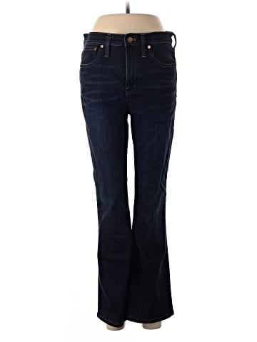 Madewell Cali Demi-Boot Jeans in Larkspur Wash: Tencel&trade; Denim Edition (view 1)