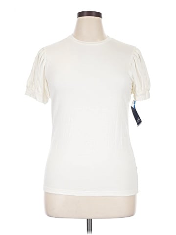 AK Anne Klein Short Sleeve Top (view 1)