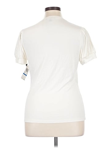 AK Anne Klein Short Sleeve Top (view 2)