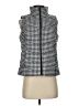 Lands' End 100% Polyester Houndstooth Gray Vest Size XS (petite) - photo 1