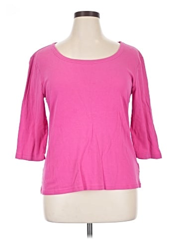 Gap Outlet 3/4 Sleeve T-Shirt (view 1)