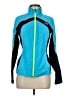 The North Face 100% Polyester Color Block Teal Track Jacket Size M - photo 1