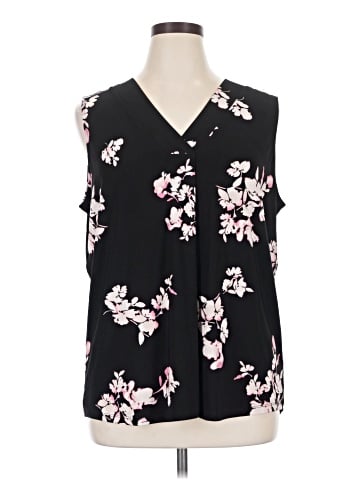 Anne Klein Sleeveless Blouse (view 1)