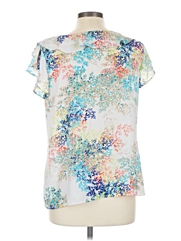 Worthington Short Sleeve Blouse (view 2)