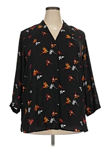 Investments 3/4 Sleeve Blouse (view 1)