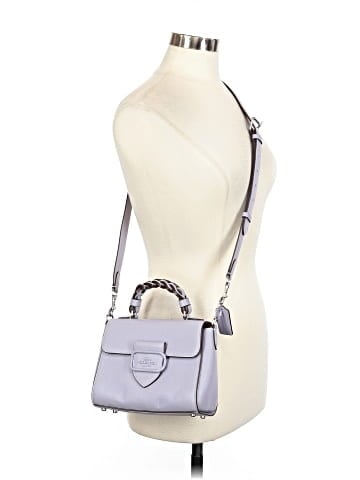 Coach Leather Satchel (view 2)