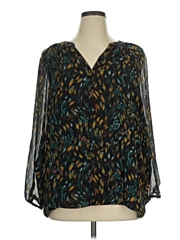 Kasper Long Sleeve Blouse (view 1)