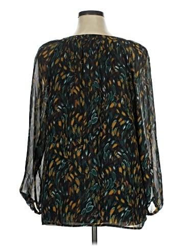 Kasper Long Sleeve Blouse (view 2)