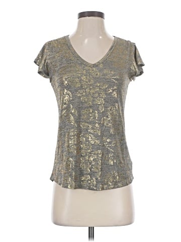 Carmen Carmen Marc Valvo Short Sleeve Top (view 1)