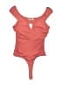 Francesca's Orange Bodysuit Size L - photo 1