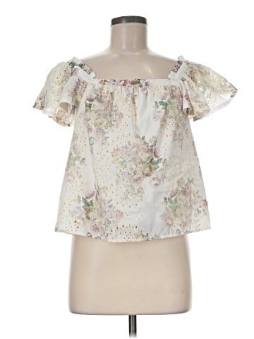 Solitaire Short Sleeve Blouse (view 1)