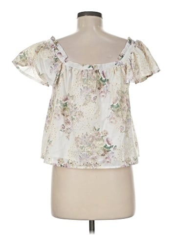 Solitaire Short Sleeve Blouse (view 2)