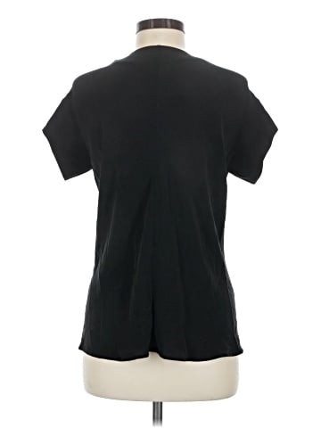 Theory Short Sleeve Silk Top (view 2)