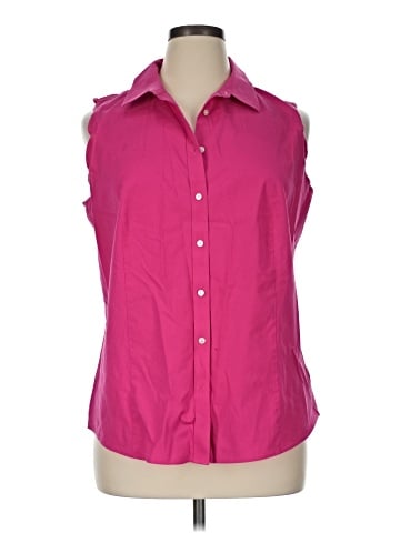 Talbots Sleeveless Button-Down Shirt (view 1)