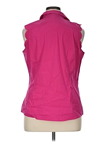 Talbots Sleeveless Button-Down Shirt (view 2)