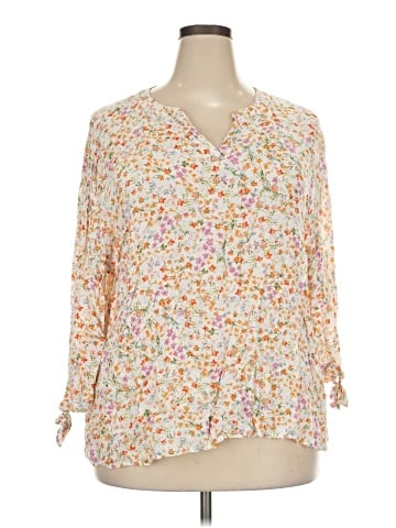 Jones & Co 3/4 Sleeve Blouse (view 1)