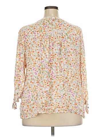 Jones & Co 3/4 Sleeve Blouse (view 2)