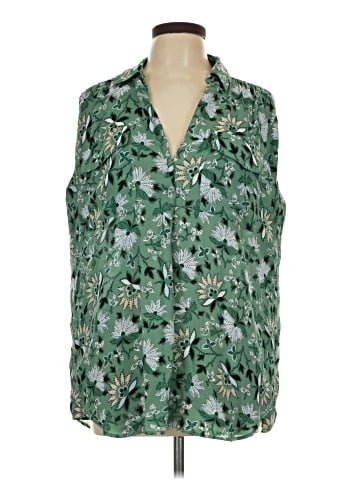 Ann Taylor Sleeveless Blouse (view 1)