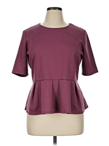 Simply Vera Vera Wang Short Sleeve Top (view 1)
