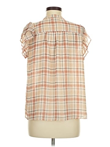 Ann Taylor LOFT Outlet Short Sleeve Blouse (view 2)