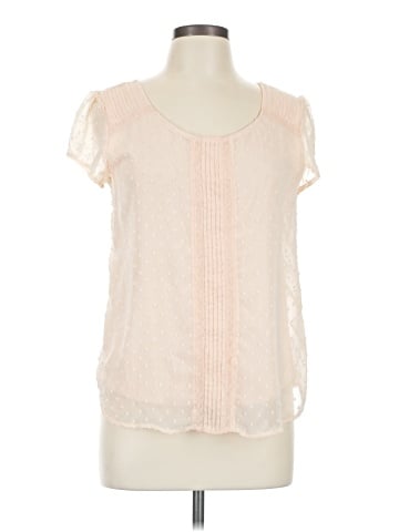 LC Lauren Conrad Short Sleeve Blouse (view 1)