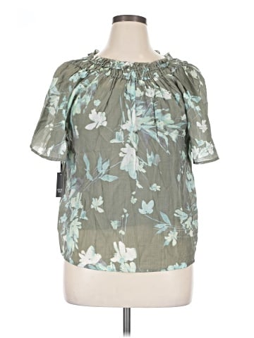 Simply Vera Vera Wang Short Sleeve Blouse (view 1)