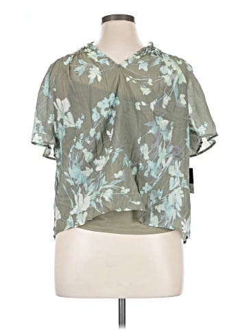 Simply Vera Vera Wang Short Sleeve Blouse (view 2)