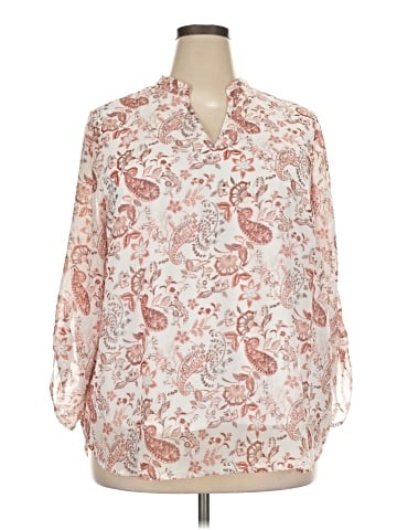 Papermoon 3/4 Sleeve Blouse (view 1)