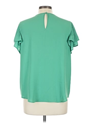 Ann Taylor Short Sleeve Blouse (view 2)